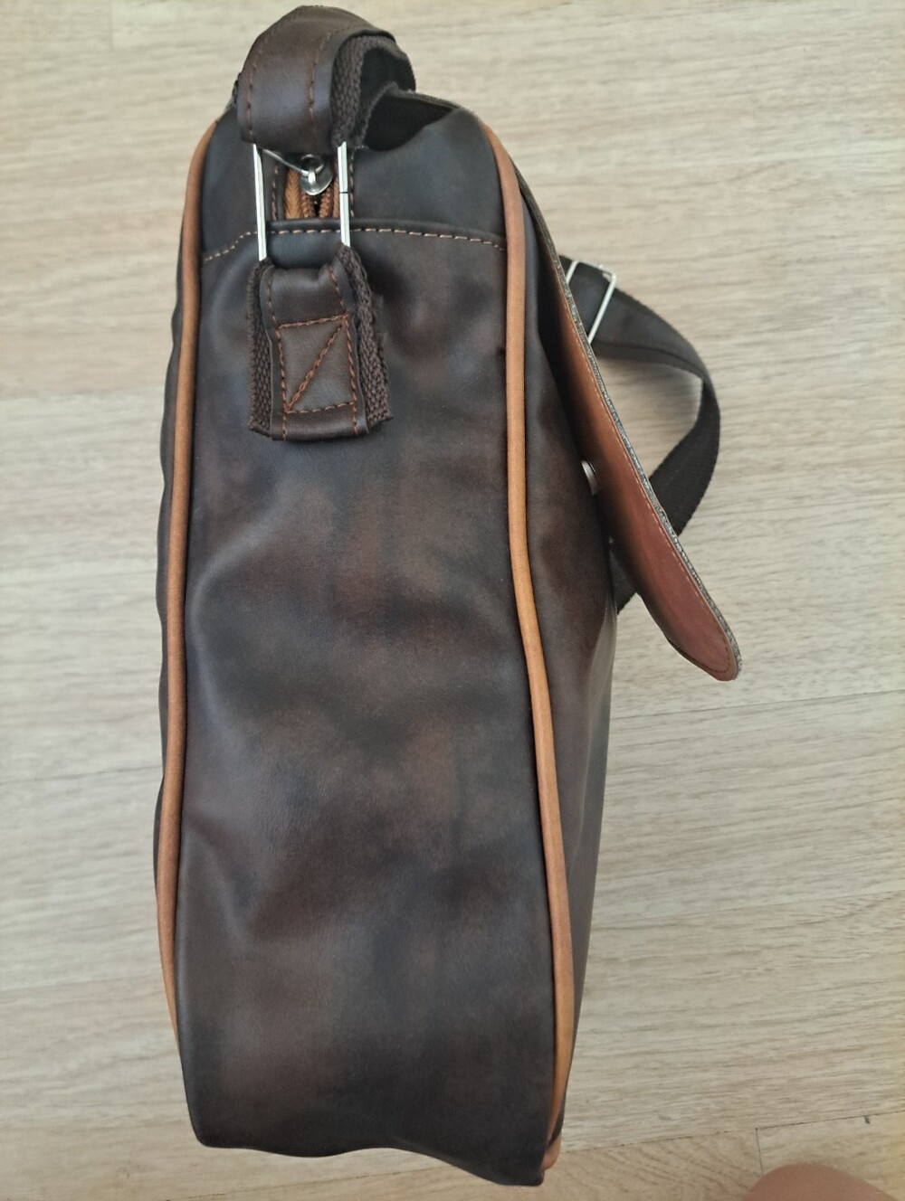 FRAGUA CONSTRUCO ONES  CAPIBARA Brown Two-Tone   Bag for Men - Picture 9 of 10